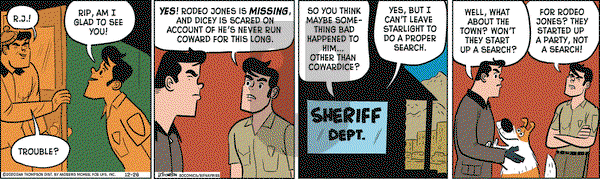 Rip Haywire on Saturday December 26, 2020 Comic Strip