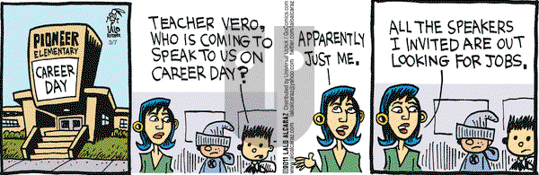 La Cucaracha on Monday March 7, 2011 Comic Strip