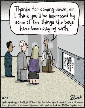 Loose Parts on Tuesday August 19, 2025 Comic Strip