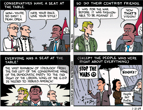 Ted Rall on Saturday January 31, 2009 Comic Strip