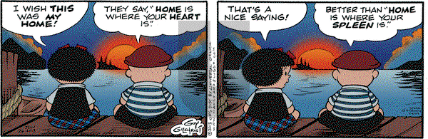 Nancy on Friday July 26, 2013 Comic Strip