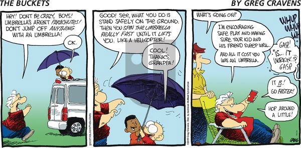 The Buckets on Sunday September 8, 2019 Comic Strip