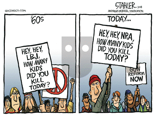 Jeff Stahler on Saturday March 24, 2018 Comic Strip