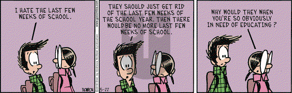 Grand Avenue on Tuesday May 22, 2018 Comic Strip