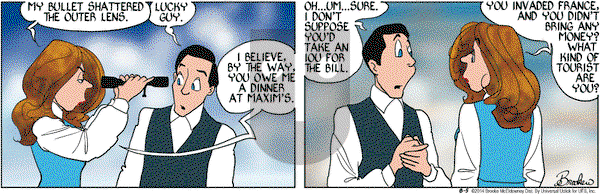 9 Chickweed Lane on Tuesday August 5, 2014 Comic Strip