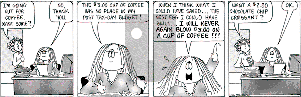Cathy Classics on Wednesday April 16, 2025 Comic Strip