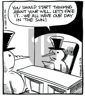 Reality Check on Thursday February 26, 1998 Comic Strip