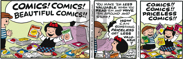 Nancy on Tuesday June 11, 2013 Comic Strip