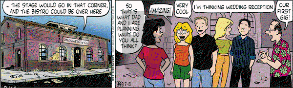 Luann on Monday July 13, 2015 Comic Strip