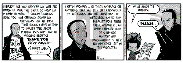 The Boondocks on Thursday December 23, 1999 Comic Strip