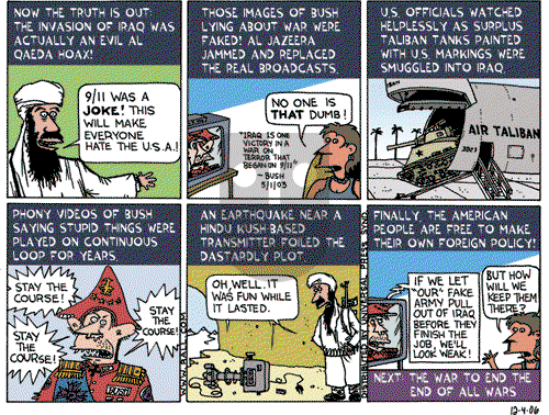Ted Rall on Monday December 4, 2006 Comic Strip