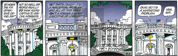 Doonesbury on Saturday August 4, 2001 Comic Strip