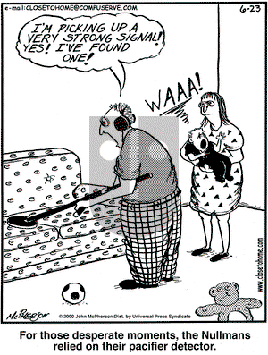 Close to Home on Friday June 23, 2000 Comic Strip