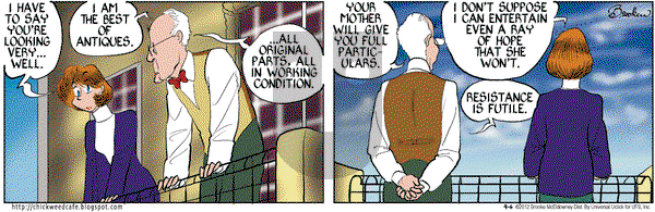 9 Chickweed Lane on Friday April 6, 2012 Comic Strip