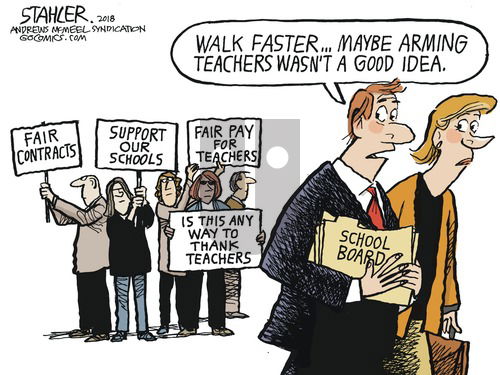 Jeff Stahler on Sunday April 29, 2018 Comic Strip