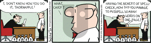 The Born Loser on Friday November 22, 2019 Comic Strip