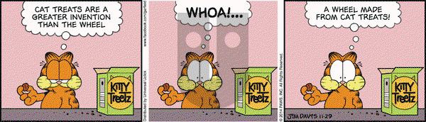Garfield on Saturday November 29, 2014 Comic Strip