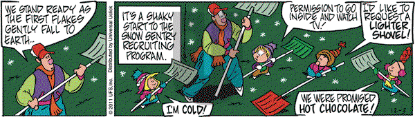 Rose is Rose on Saturday December 3, 2011 Comic Strip
