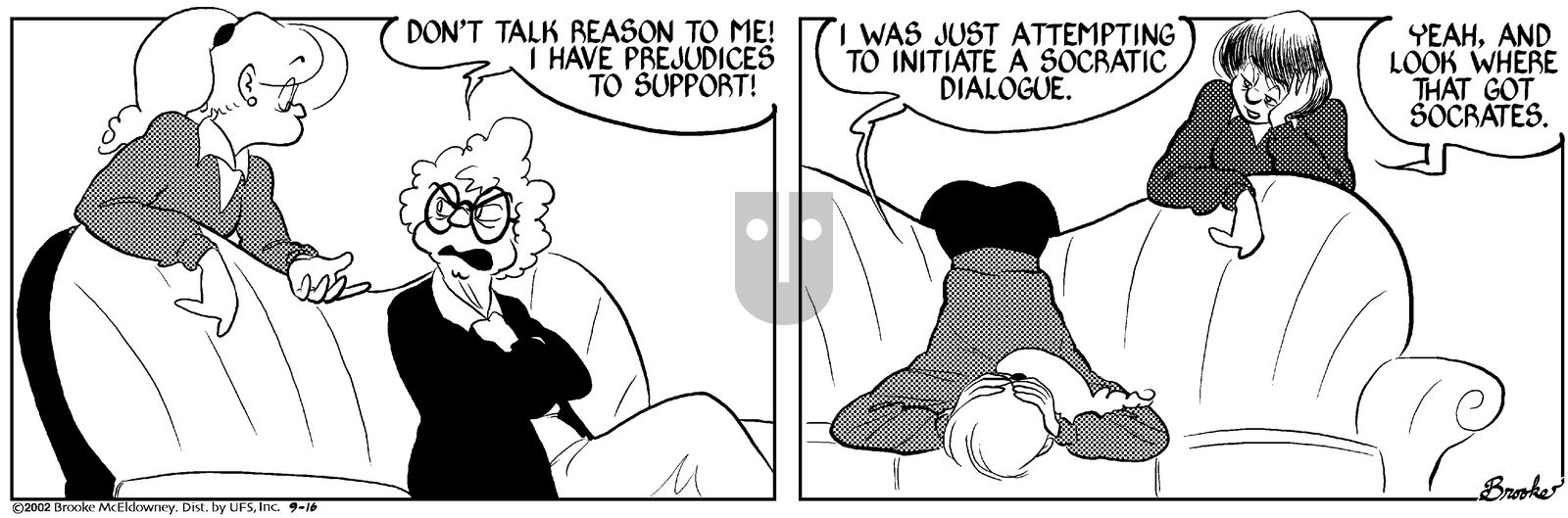 9 Chickweed Lane - Monday September 16, 2002 Comic Strip