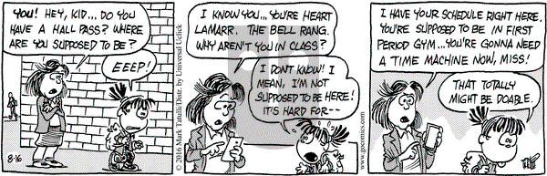 Heart of the City on Tuesday August 16, 2016 Comic Strip