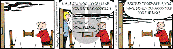 The Born Loser on Wednesday September 2, 2020 Comic Strip