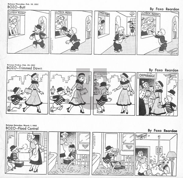 Bozo on Tuesday February 4, 2025 Comic Strip