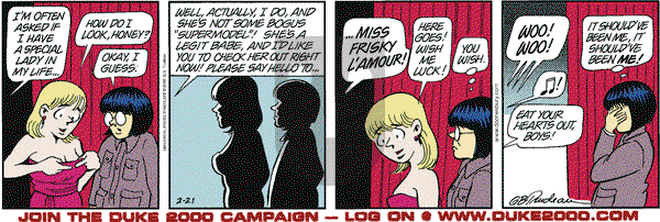 Doonesbury on Monday February 21, 2000 Comic Strip