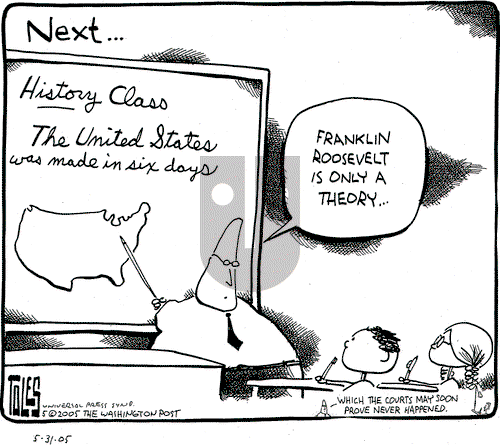 Tom Toles on Tuesday May 31, 2005 Comic Strip