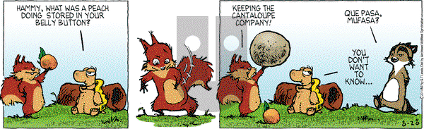 Over the Hedge on Tuesday August 28, 2018 Comic Strip