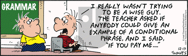 Frank and Ernest on Friday December 13, 2019 Comic Strip