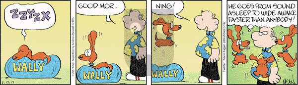 Drabble on Friday February 17, 2017 Comic Strip