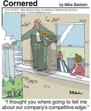 Cornered on Tuesday March 14, 2017 Comic Strip