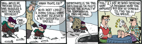 Monty on Friday February 1, 2019 Comic Strip