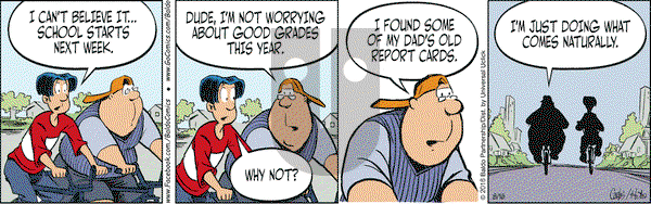 Baldo on Tuesday August 16, 2016 Comic Strip