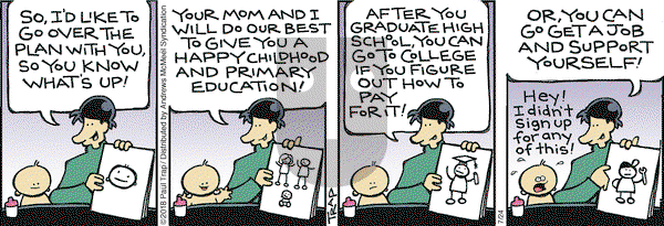 Thatababy on Tuesday July 24, 2018 Comic Strip