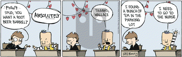 Wallace the Brave on Wednesday February 13, 2019 Comic Strip