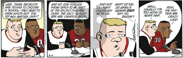 Doonesbury on Friday March 12, 2004 Comic Strip