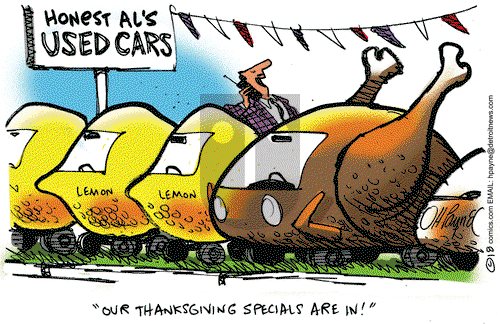 Henry Payne on Thursday November 22, 2018 Comic Strip