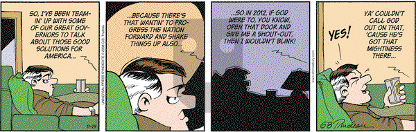 Doonesbury on Saturday November 29, 2008 Comic Strip