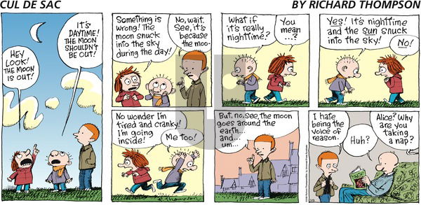 Cul de Sac on Sunday March 9, 2008 Comic Strip