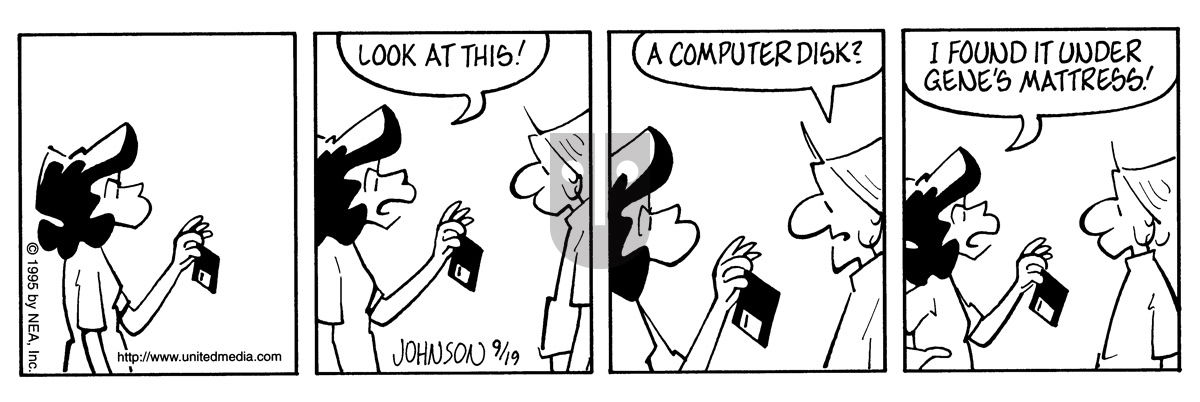 Arlo and Janis - Tuesday September 19, 1995 Comic Strip
