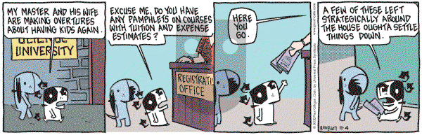 Pooch Cafe on Saturday November 4, 2006 Comic Strip