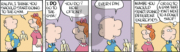 Drabble on Saturday August 15, 2015 Comic Strip