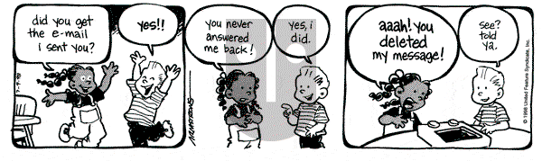 JumpStart - Thursday July 9, 1998 Comic Strip