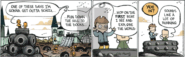 Wallace the Brave on Tuesday January 1, 2019 Comic Strip