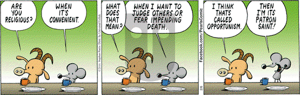 Pearls Before Swine on Saturday February 6, 2016 Comic Strip