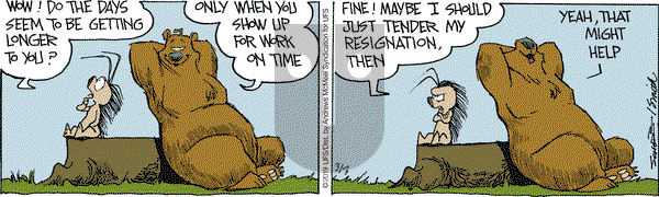 The Grizzwells on Thursday March 7, 2019 Comic Strip