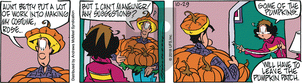 Rose is Rose on Monday October 29, 2018 Comic Strip
