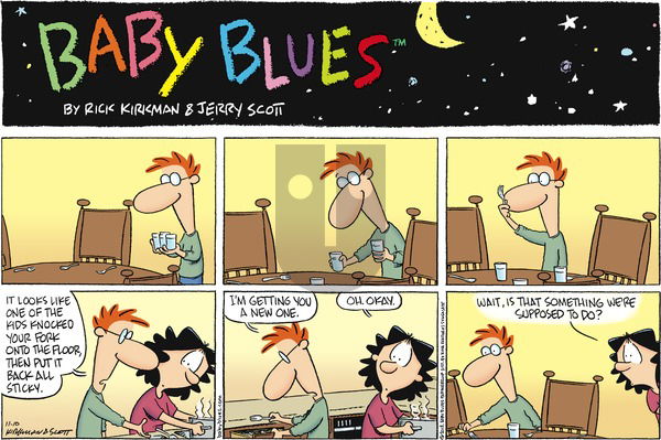 Baby Blues on Sunday November 10, 2013 Comic Strip