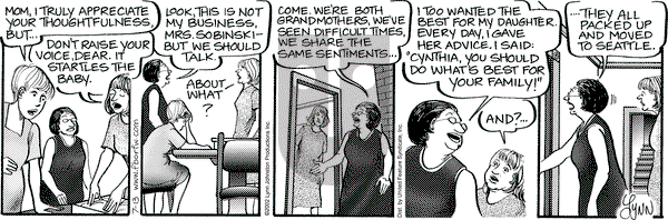 For Better or For Worse on Saturday July 13, 2002 Comic Strip